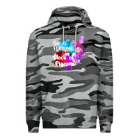 Slate Camo Be a Flamingo in a Flock of Pigeons Premium Hoodie - Bettercallsaul