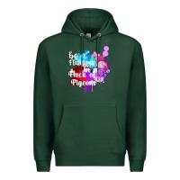 Sports Green Be a Flamingo in a Flock of Pigeons Premium Hoodie - Bettercallsaul