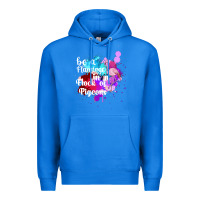True Royal Be a Flamingo in a Flock of Pigeons Premium Hoodie - Bettercallsaul
