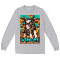 Moon Dust western pig garden Long Sleeve Tee - LillyAllenDesigns