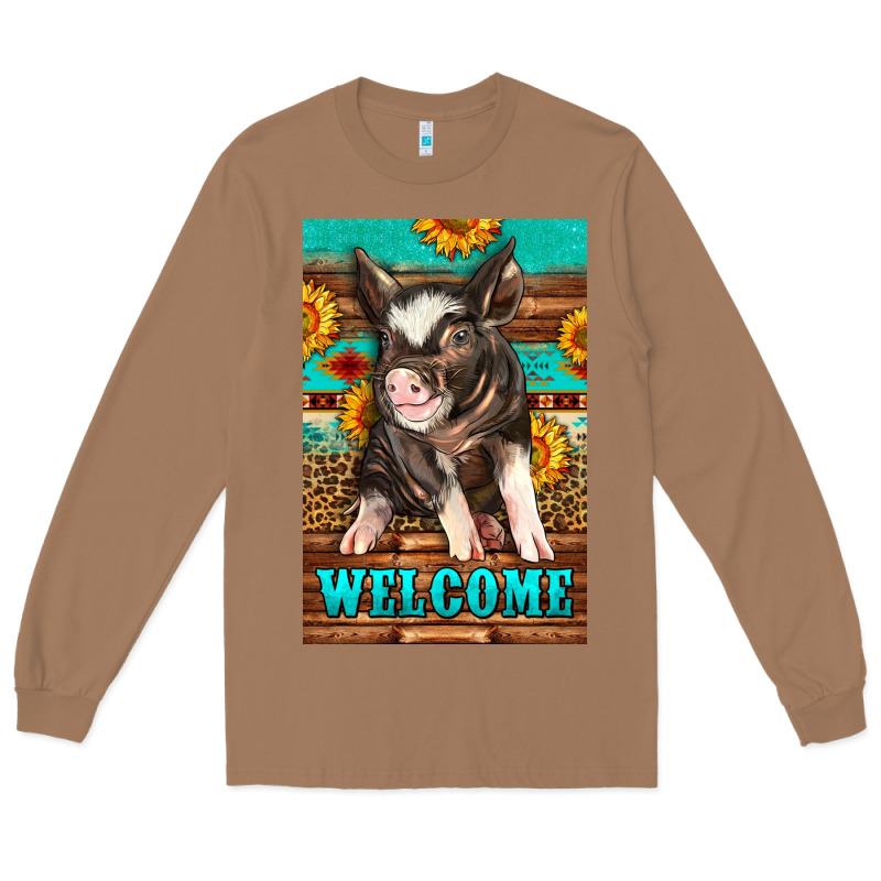 Western Pig Garden Long Sleeve Tee by LillyAllenDesigns | Teevron