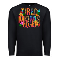 Black tired moms club Premium Sweatshirt - Artiststas