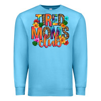 Ocean Blue tired moms club Premium Sweatshirt - Artiststas