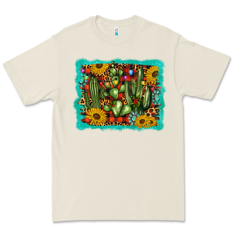 Cactus Christmas Premium Tee by BarkalooDesign | Teevron