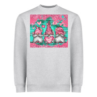 Heather Grey valentines day gnomes Heavyweight Sweatshirt - Jasminsmagicworld