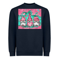 Navy valentines day gnomes Heavyweight Sweatshirt - Jasminsmagicworld