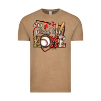 Vintage Coffee no place like home baseball Vintage Tee - Jasminsmagicworld