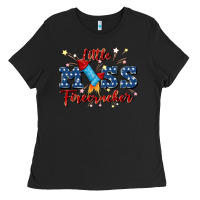 Black little miss firecracker Ladies Tee - JahusDesignShop