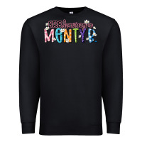 Black having a menty b Premium Sweatshirt - Artiststas