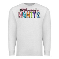Oatmeal Heather having a menty b Premium Sweatshirt - Artiststas