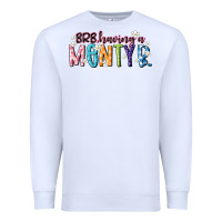 White having a menty b Premium Sweatshirt - Artiststas