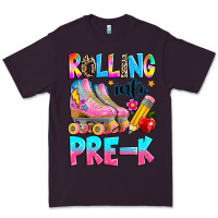 Plum rolling into pre k grade Premium Tee - texasbilliewilder