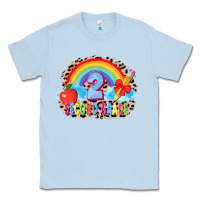 Dusty Blue back to school 2 3200x2400 Classic Tee - AdoDesignShop