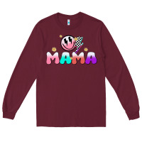 Burgundy mama Long Sleeve Tee - JahusDesignShop