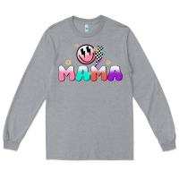 Heather Grey mama Long Sleeve Tee - JahusDesignShop