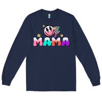 Navy mama Long Sleeve Tee - JahusDesignShop