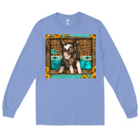 Colony Blue Western Cute Pig Long Sleeve Tee - LillyAllenDesigns