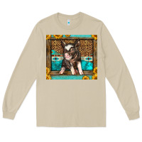 Mushroom Western Cute Pig Long Sleeve Tee - LillyAllenDesigns