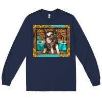 Navy Western Cute Pig Long Sleeve Tee - LillyAllenDesigns