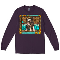 Plum Western Cute Pig Long Sleeve Tee - LillyAllenDesigns