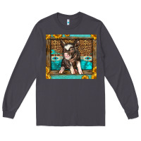 Smoke Western Cute Pig Long Sleeve Tee - LillyAllenDesigns