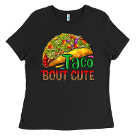 Black Taco 'bout cute Ladies Tee - RanaPortraitStore