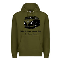 Army Green What A Long Strange Trip It s Been Hippie Premium Hoodie - Bettercallsaul
