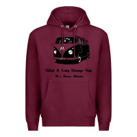 Burgundy What A Long Strange Trip It s Been Hippie Premium Hoodie - Bettercallsaul