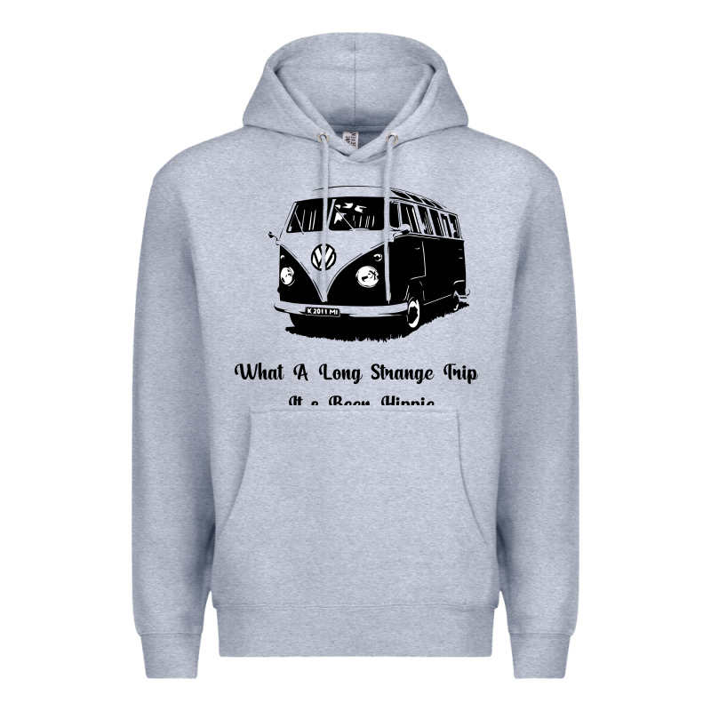 What A Long Strange Trip It S Been Hippie Premium Hoodie by Bettercallsaul | Teevron
