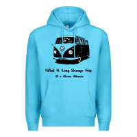 Ocean Blue What A Long Strange Trip It s Been Hippie Premium Hoodie - Bettercallsaul