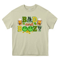 Bad And Boozy Wıth Beer And Coins Heavy Core Tee | Teevron