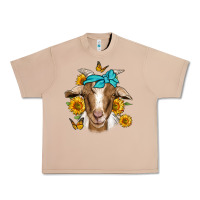 Burro sunflower bandana goat Urban Heavy Tee - Jasminsmagicworld