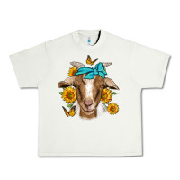 Pistachio sunflower bandana goat Urban Heavy Tee - Jasminsmagicworld