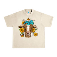 Sandshell sunflower bandana goat Urban Heavy Tee - Jasminsmagicworld