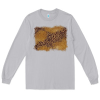 Moon Dust leopard background Long Sleeve Tee - BarkalooDesign