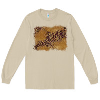 Mushroom leopard background Long Sleeve Tee - BarkalooDesign