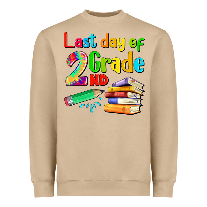Last Day Of Second Grade Heavyweight Sweatshirt by Artiststas | Teevron