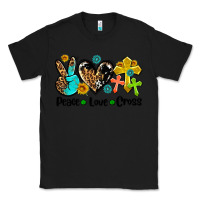 Black peace love cross Classic Tee - AdoDesignShop