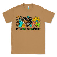 Toasted Coconut peace love cross Classic Tee - AdoDesignShop