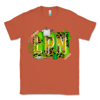 Copper St. Patricks Day Lpn Classic Tee - CowhideDigitalArt