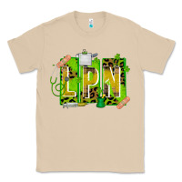 Mushroom St. Patricks Day Lpn Classic Tee - CowhideDigitalArt