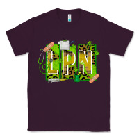 Plum St. Patricks Day Lpn Classic Tee - CowhideDigitalArt