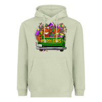 Matcha Mardi Gras truck Heavyweight Hoodie - LillyAllenDesigns