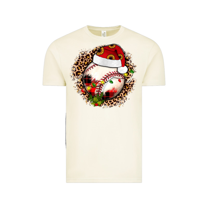 Christmas Baseball Vintage Tee by JahusDesignShop | Teevron