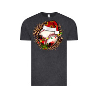 Vintage Black Christmas baseball Vintage Tee - JahusDesignShop