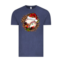 Vintage Denim Christmas baseball Vintage Tee - JahusDesignShop