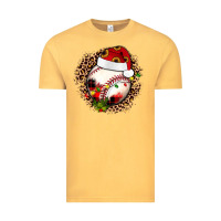 Vintage Mustard Christmas baseball Vintage Tee - JahusDesignShop