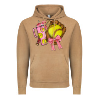 Vintage Camel softball coquette bow Vintage Hoodie - JahusDesignShop