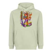 Matcha Mardi Gras love Heavyweight Hoodie - LillyAllenDesigns