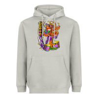 Moon Dust Mardi Gras love Heavyweight Hoodie - LillyAllenDesigns